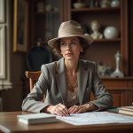 Créateurs de Chanel avant Karl Lagerfeld : découvrez l’histoire Femme élégante en 1920s dans un atelier parisien