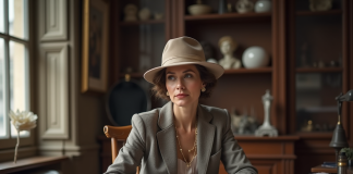 Créateurs de Chanel avant Karl Lagerfeld : découvrez l’histoire Femme élégante en 1920s dans un atelier parisien