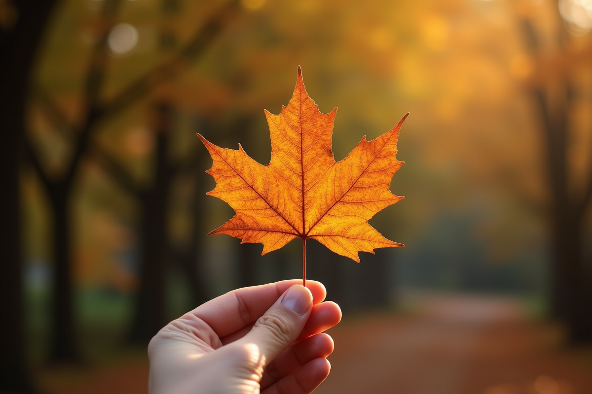 feuilles sèches